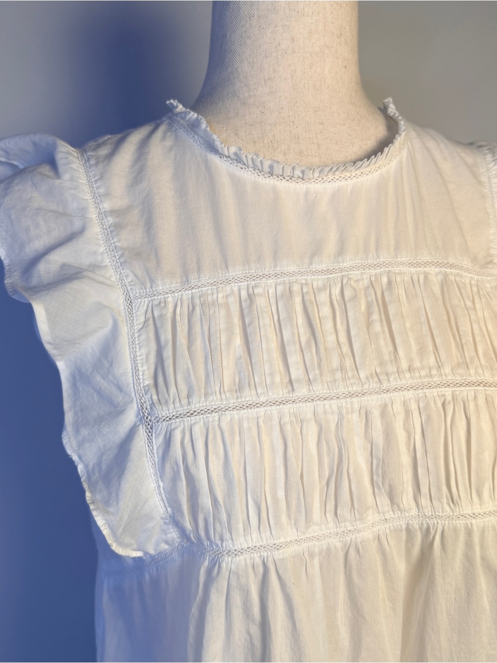 Rails Filomena Blouse with ruffle prairie, cottagecore boho chic - Picture 3 of 11